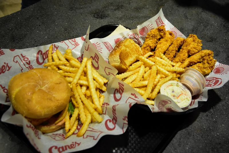 Opening of Raising Cane's